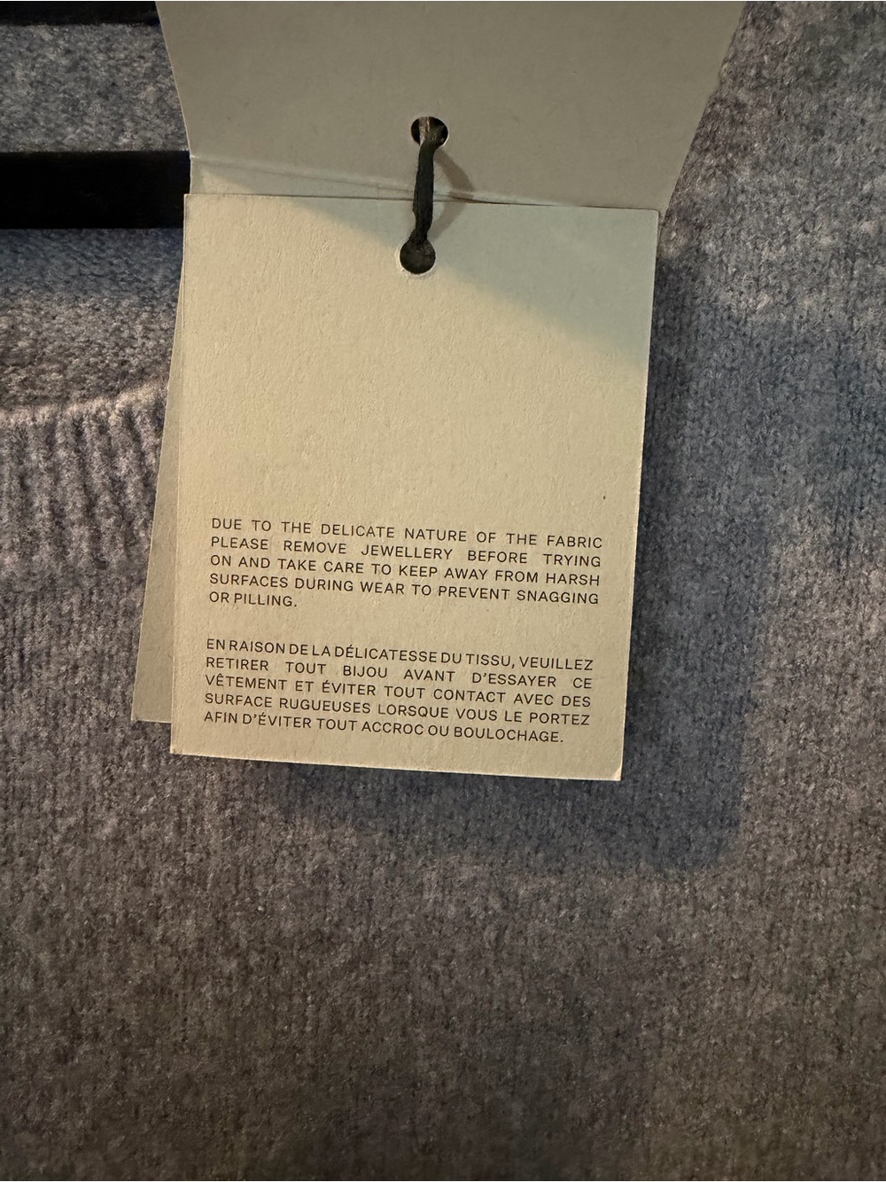 All Saints Light Gray Men's Crewneck Sweater - Picture 5 of 7